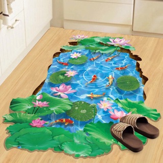 DECAL HỒ CÁ 3D NGHỆ THUẬT