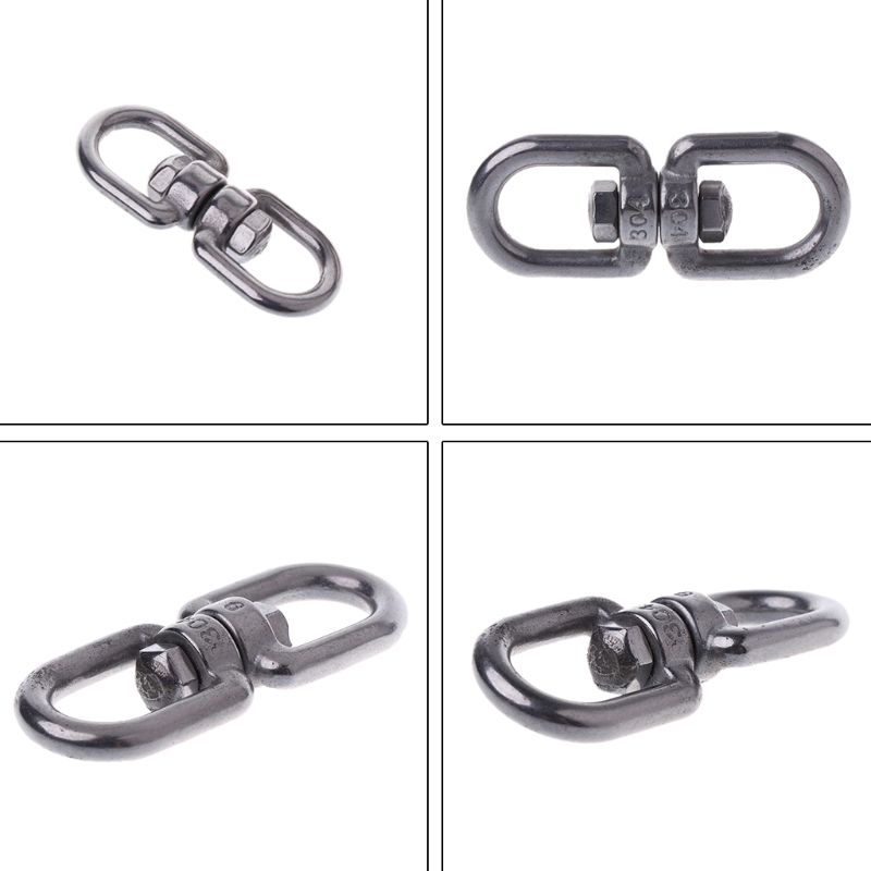 Móc khóa kết nối an toàn hình số 8 xoay được chuyên dụng cho leo núi