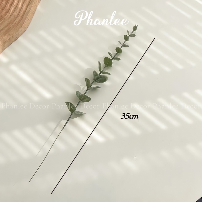 Lá táo 1 nhánh - Lá điểm phong cách Hàn Quốc, decor phòng Phanlee