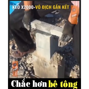 KEOX2000-CHÍNH HÃNG,Keo Dán X2000 Siêu Dính, Keo Dán Đa Năng Dán Tất Cả Vật Liệu Bằng Gỗ, Thủy Tinh, Dán Nhựa .