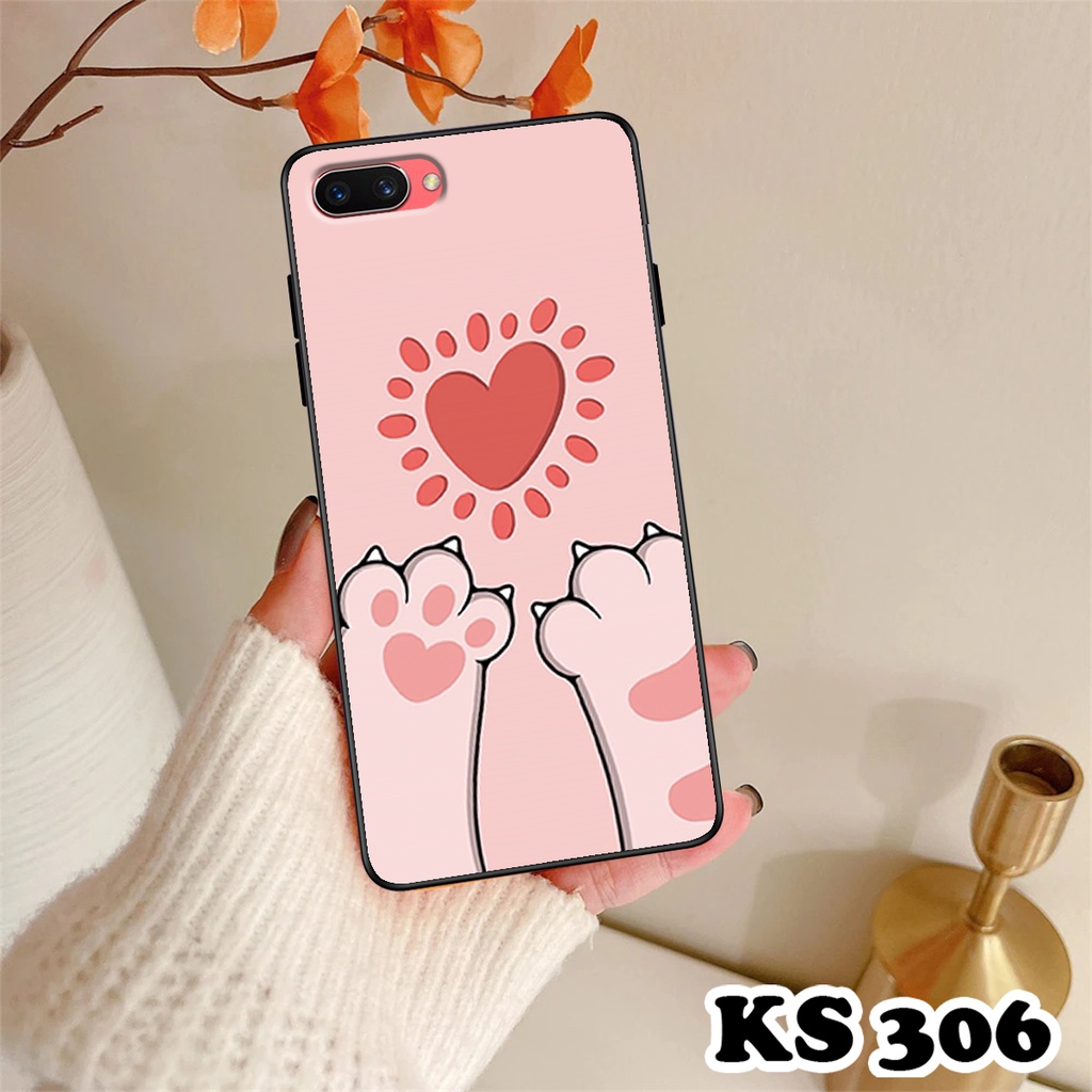 Ốp lưng Oppo A3s - Realme C2 - Ốp Oppo in hình LoveCat - Chất liệu TPU siêu bền