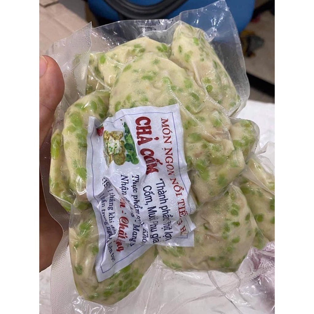 Chả Cốm Hà Nội| Chả Cốm Hà Thành Gói 500g - Ship hoả tốc quanh Hà Nội!