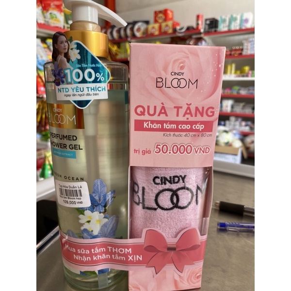 Sữa tắm nước hoa Cindy bloom