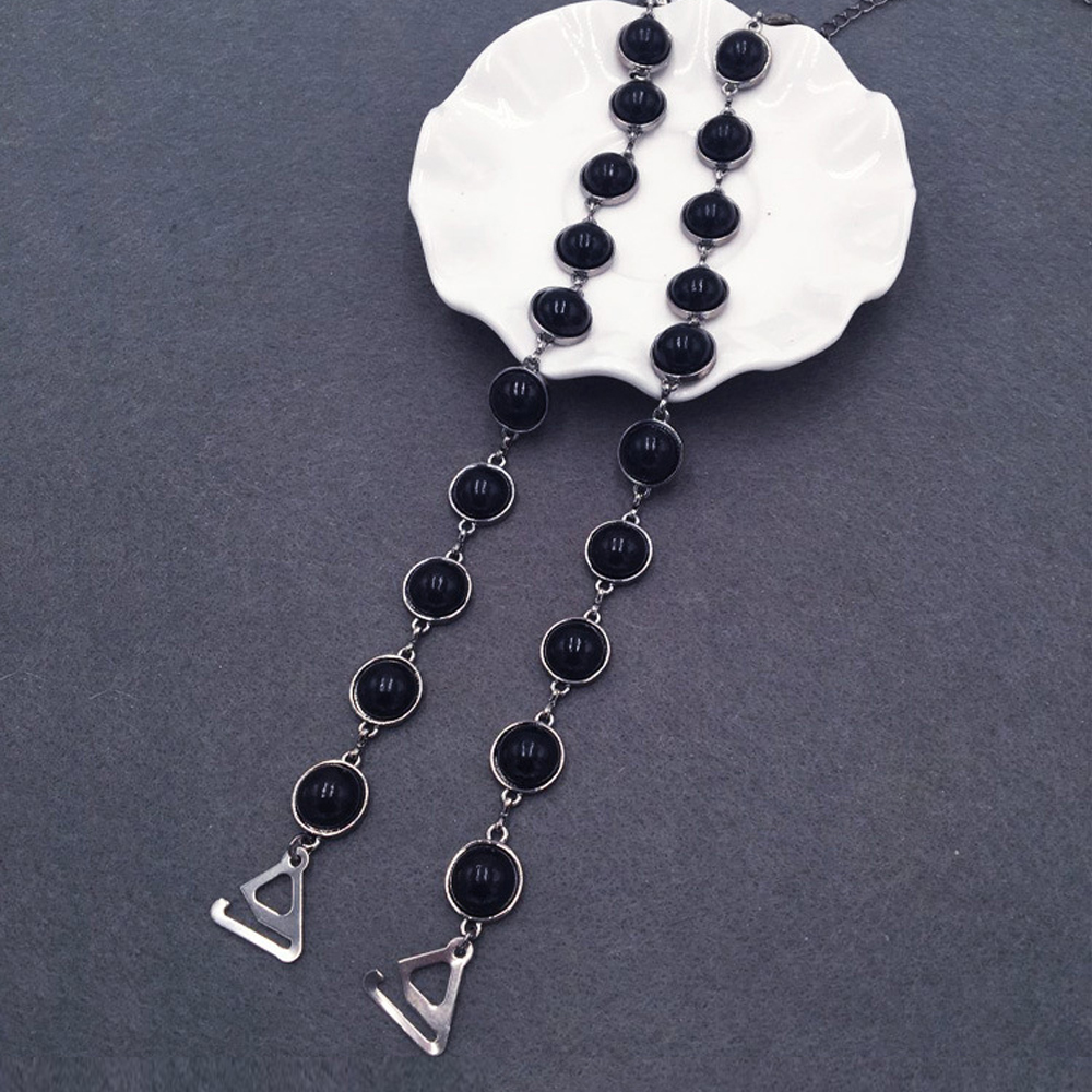 (Hàng Mới Về) Dây Đeo Áo Ngực Đính Ngọc Trai Giả Có Thể Điều Chỉnh Cho Nữ