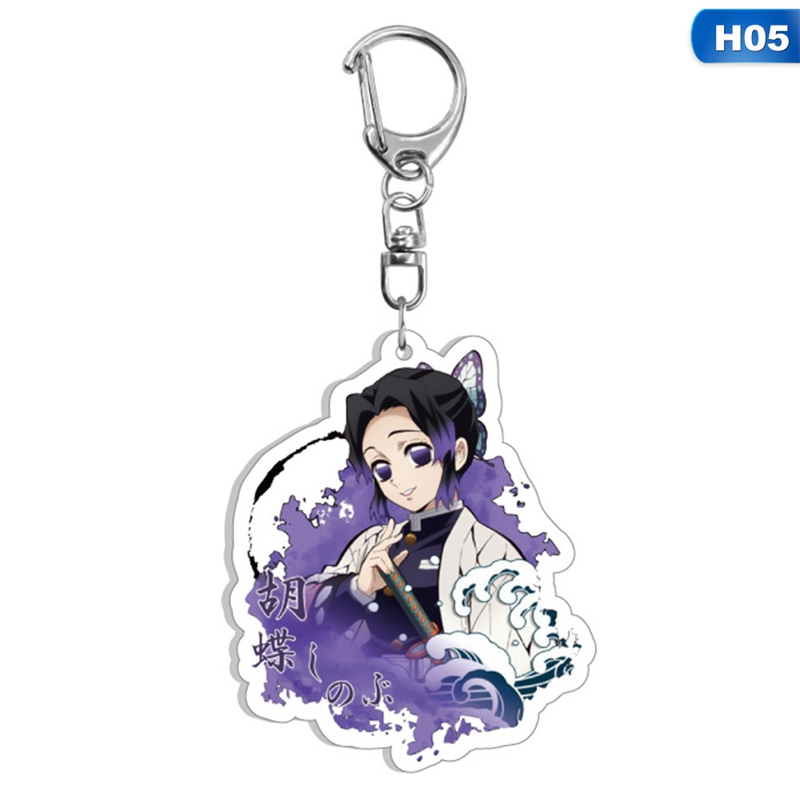 Tmdbyx Set 8 Móc Khóa Kimetsu No Yaaiba Hình Quỷ Đáng Yêu