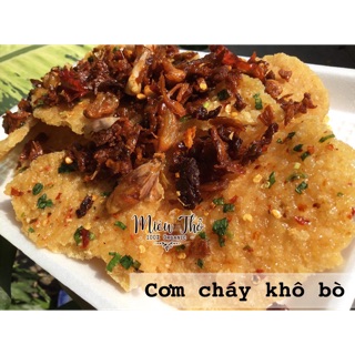 Cơm cháy khô bò tỏi ớt 250gr