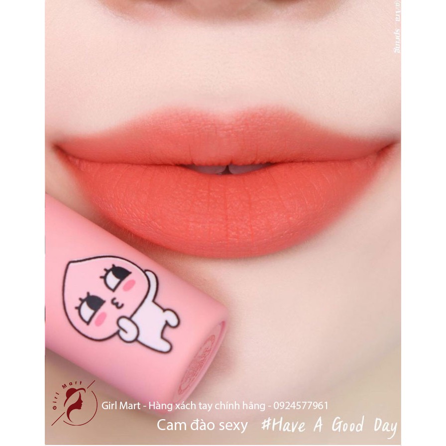 Son Mac Kakao Frends phiên bản limited mới nhất 2021 vỏ hồng emotion xinh động độc đáo | BigBuy360 - bigbuy360.vn