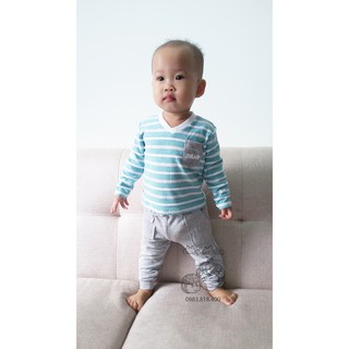 Bộ quần áo dài tay cho bé 0 - 18 tháng