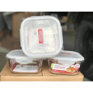 Hộp thủy tinh Lock and lock 380/400/420/550/630/650/730/750/840ml/930/950/1000 ml/1 lít chia ngăn/1400ml