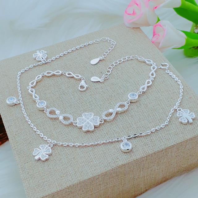 Bộ lắc cỏ 4 lá đẹp sang