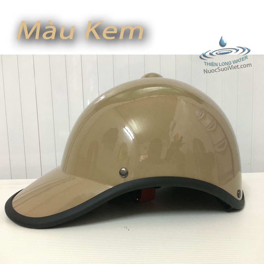 Nón Bảo Hiểm Sơn Dạng Kết Núm - Mũ Thời Trang dành cho  Sơn Bóng