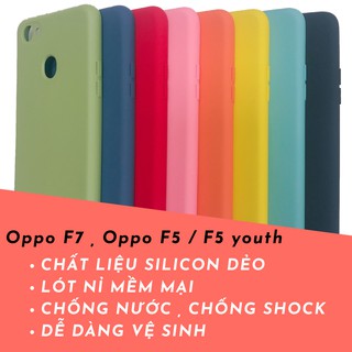 Ốp lưng chống bẩn oppo F7 silicon dẻo VieCase