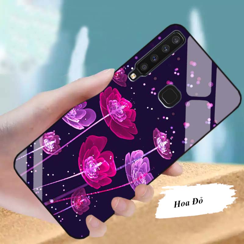 Ốp SAMSUNG A9 2018 Lưng Kính Cường Lực Cao Cấp Mới Nhất