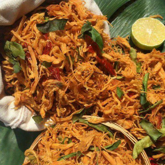 KHÔ GÀ LÁ CHANH 500gr