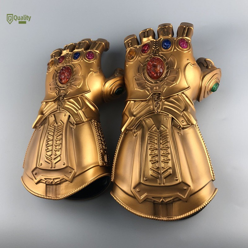 Găng tay PVC hóa trang Thanos Avengers tích hợp đèn LED cho Halloween | BigBuy360 - bigbuy360.vn