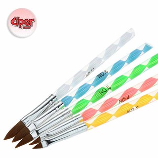 Bộ 5 cọ đắp bột móng tay