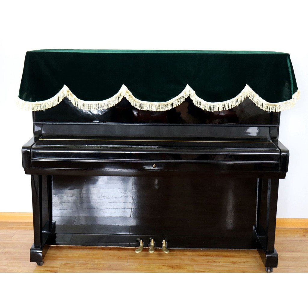 khăn phủ đàn piano cơ, đàn piano điện tử 88 phím chất nhung mịn chống bụi chống xước đàn