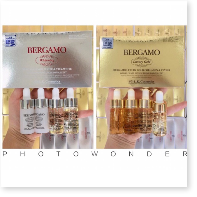 [Mã giảm giá shop] SERUM BERGAMO LUXURY GOLD & CAVIAR