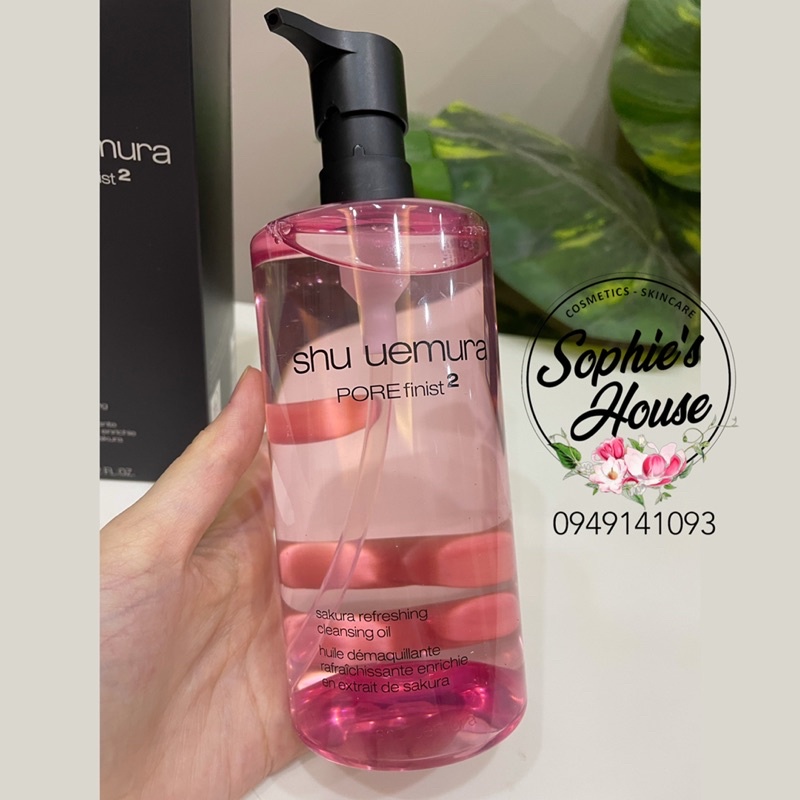 Dầu tẩy trang Shu Uemura hồng - Shu Uemura Pore Finist 2 Cleansing Oil