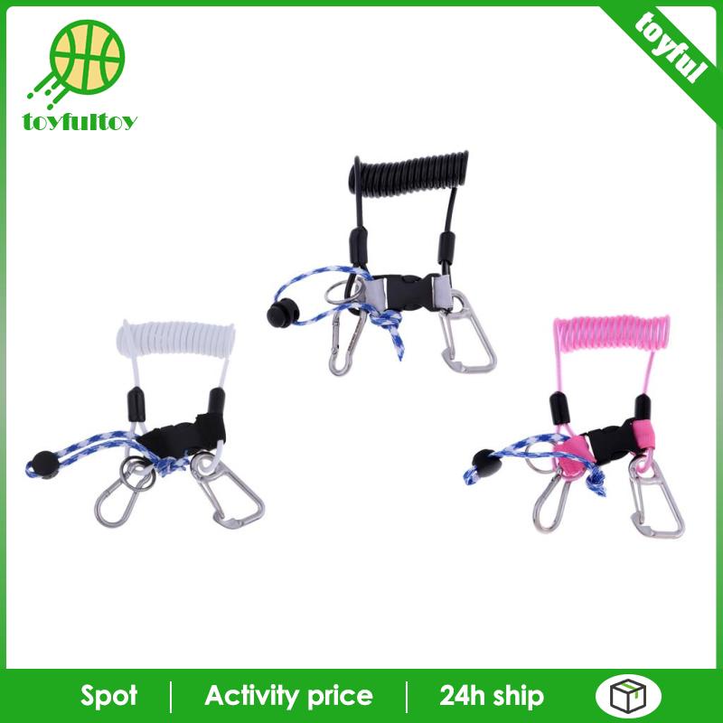 Dây Lò Xo Có Kẹp Chuyên Dụng Cho Máy Ảnh / Đèn Lặn