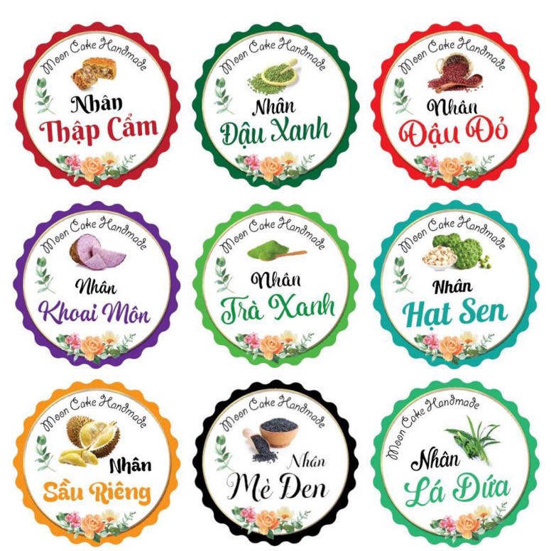 tem dán bánh trung thu sét 20con