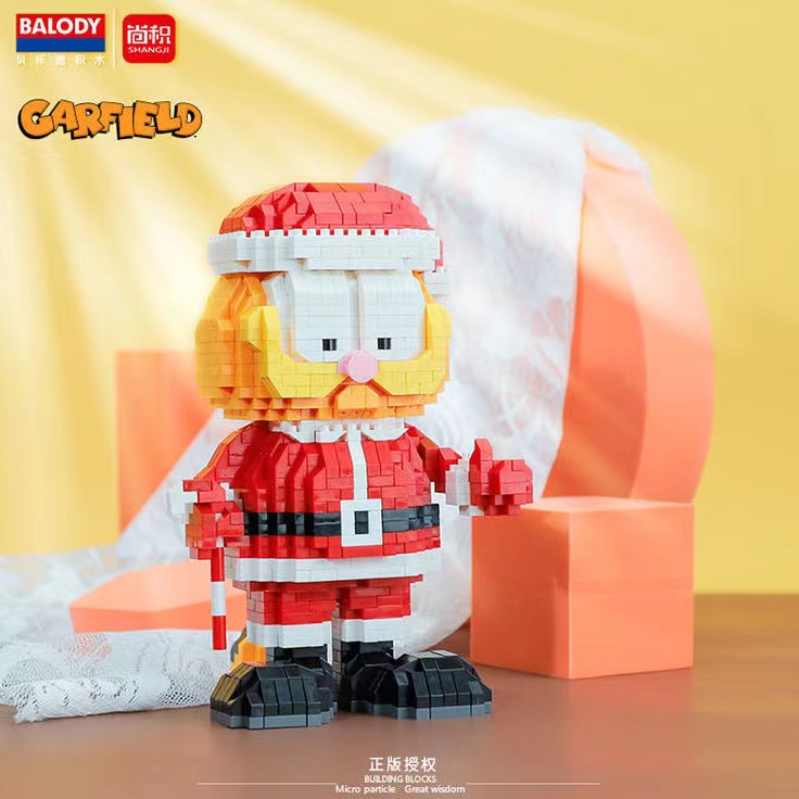 Đồ Chơi Lắp Ráp Lego Hình Mèo/Phi Hành Gia May Mắn Làm Quà Tặng Giáng Sinh