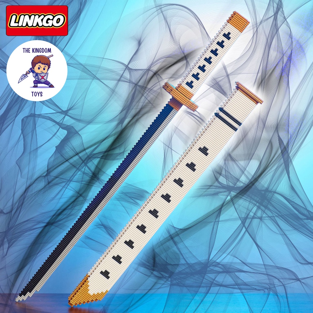 Đồ Chơi Lắp Ráp LINKGO Mô Hình Thanh Kiếm Enma / Shusui / Wado / Kitetsu Của Zoro Trong Đảo Hải Tặc One Piece