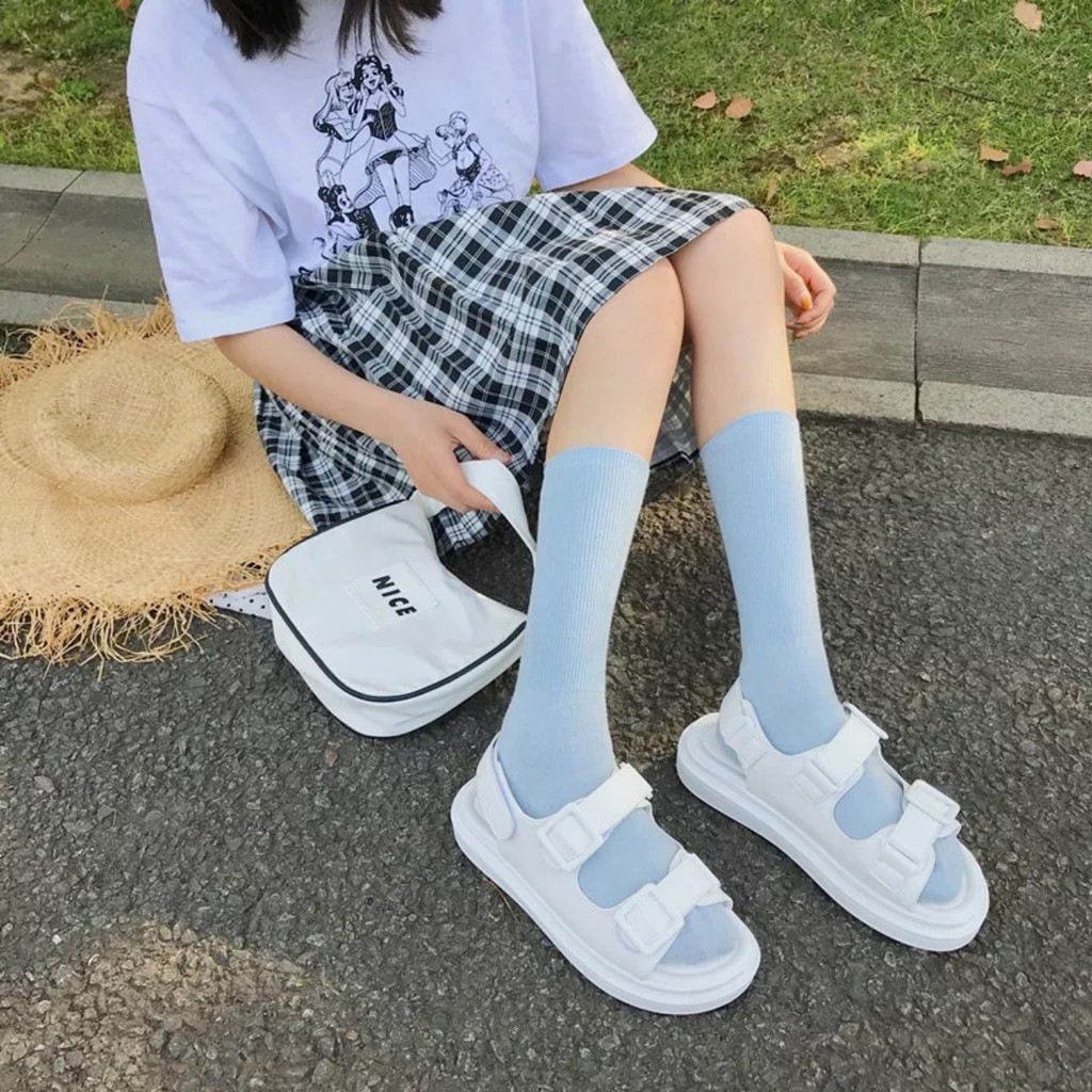 [SẴN] Dép sandal nữ Hàn Quốc , Quai hậu thời trang nữ (có ảnh thật)