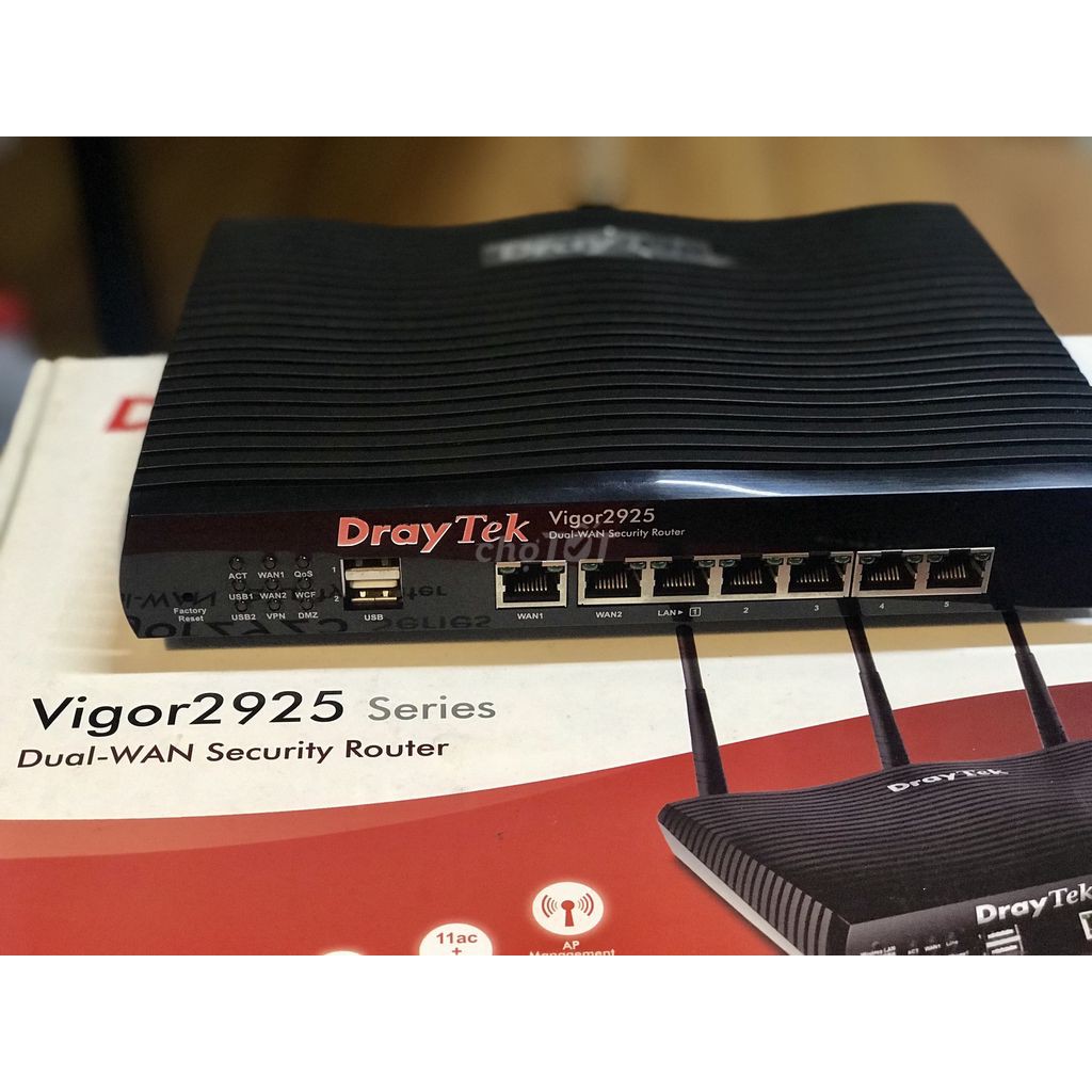 Router⭐FREESHIP⭐Router cân bằng tải Draytek Vigor 2926 - Hàng chính hãng