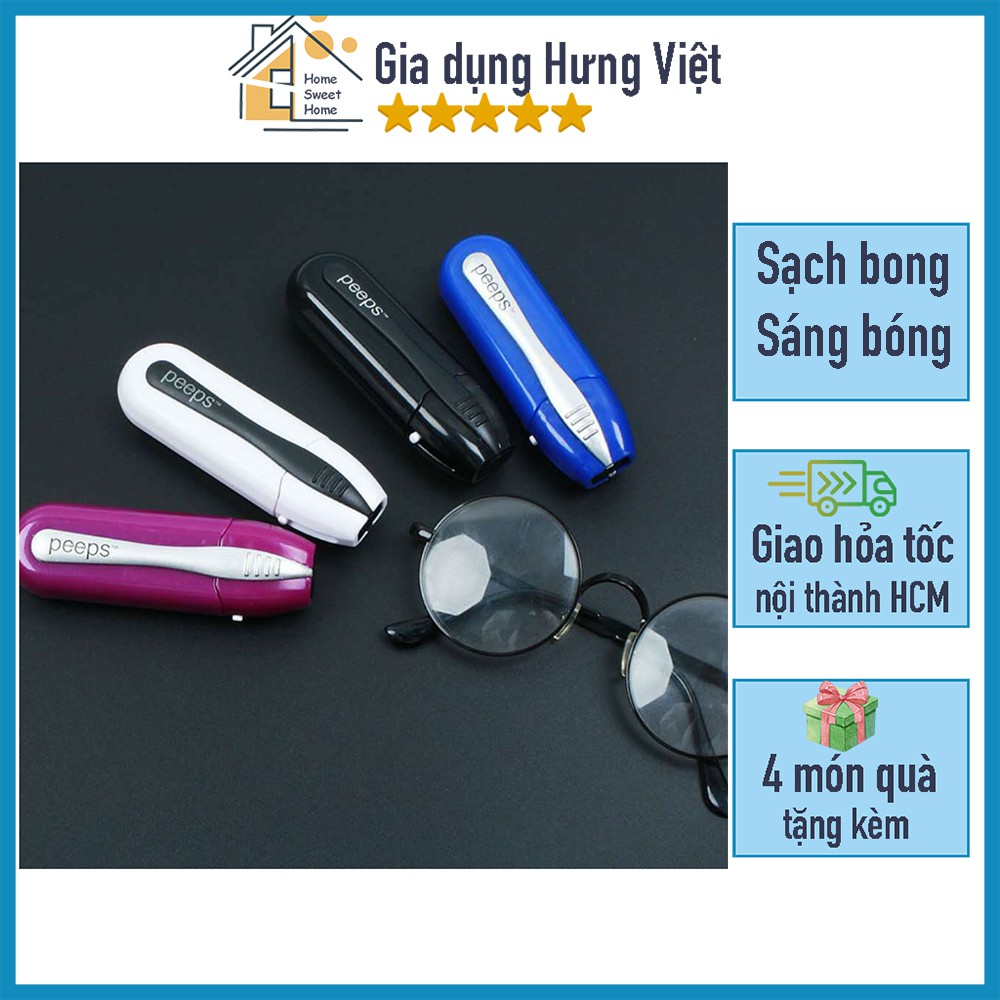 Dụng cụ lau mắt kính chuyên dụng, sạch bong sáng bóng - GIAO MÀU NGẪU NHIÊN