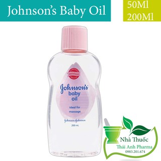 Dầu Masage Và Dưỡng Ẩm Johnson Baby Oil
