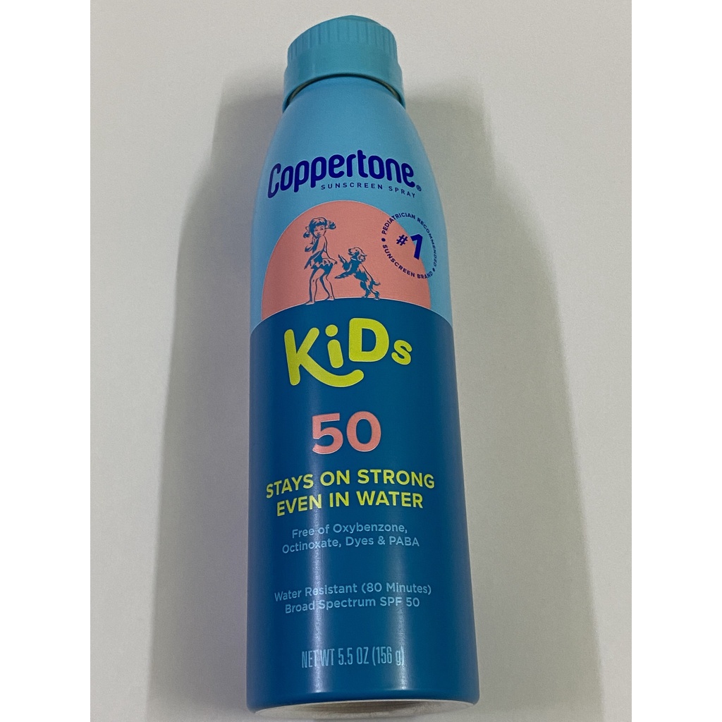 Xịt Chống Nắng Cho Trẻ Coppertone KIDS SPF 50 Của Mỹ 156g