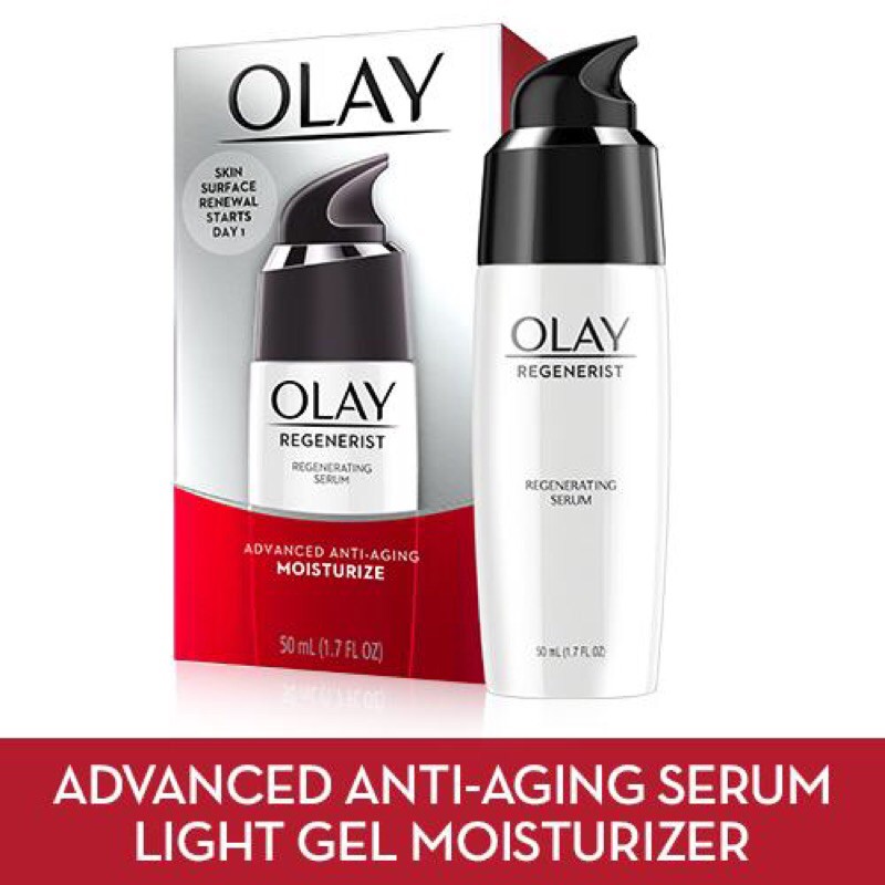 Serum dưỡng da Chống lão hoá Olay Regenerist Advanced Anti Aging Moisturizer Regenerating Serum 50ml Hàng USA