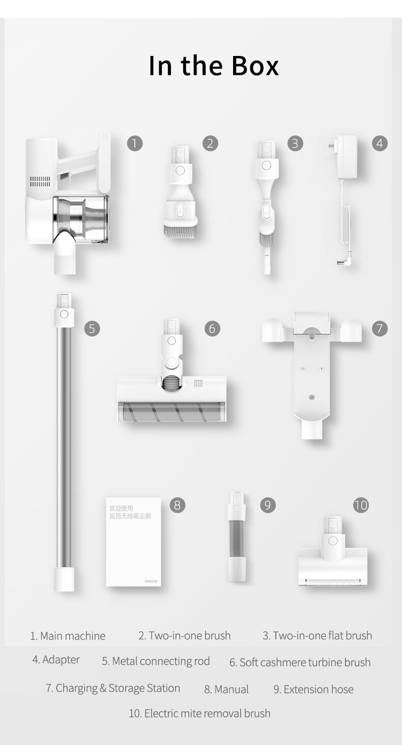 Máy hút bụi cầm tay không dây đa năng Xiaomi Dreame V10 | BigBuy360 - bigbuy360.vn