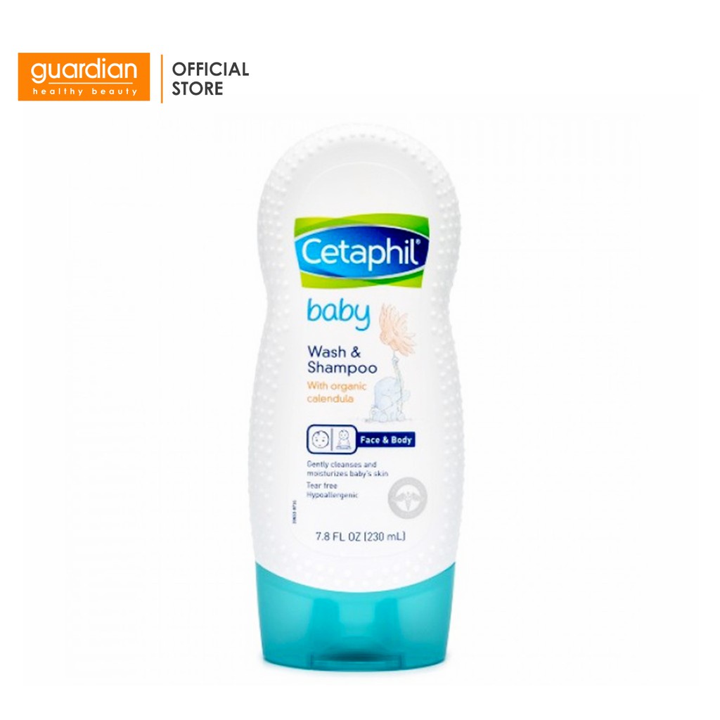 Sữa tắm gội toàn thân cho bé Cetaphil Baby (230ml)