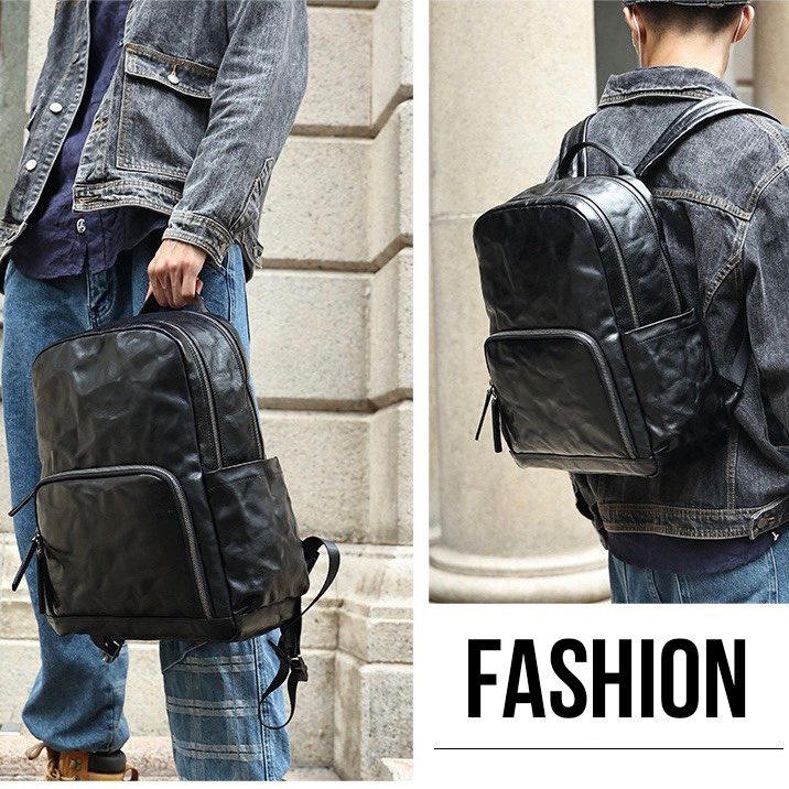 BALO NAM DA BÒ ĐỰNG LAPTOP 14" BLDB62