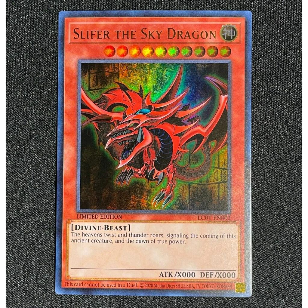 Bài Yugioh - Slifer The Sky Dragon LC01 YGLD LDK2  # Thiên Không Long Osiris