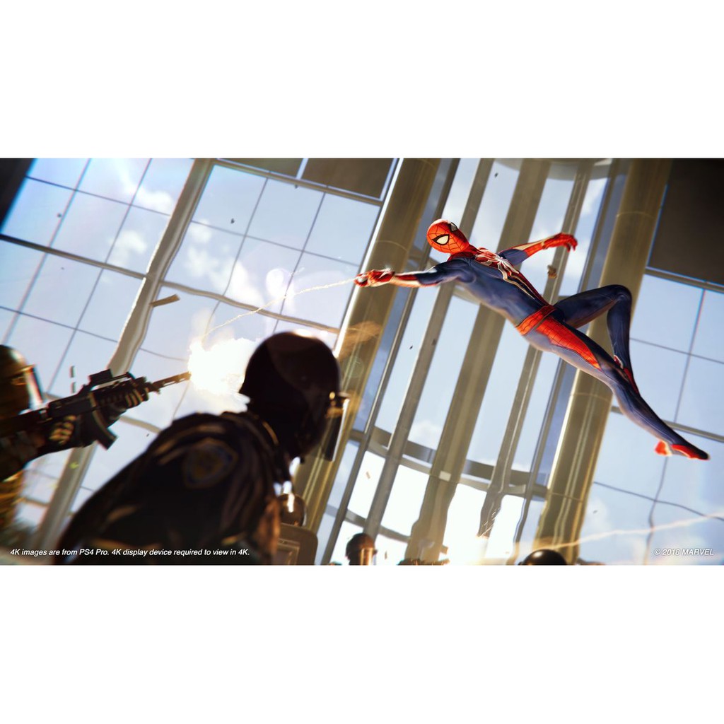 Đĩa Game PS4 Mới - Marvel Spider-man Game of The Year Edition