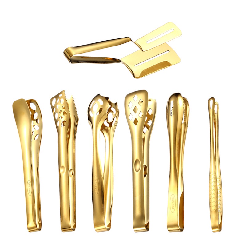 Kẹp Gắp Thức Ăn Bằng Thép Không Gỉ 304