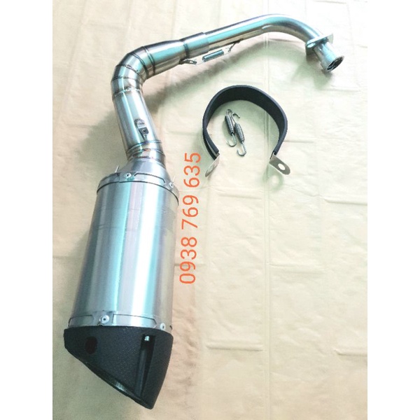 Pô AHM M3 full cổ gắn Vario Air blade Luvias mio Vision nouvo hyate.