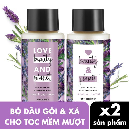 Dầu Gội Xả Love Beauty And Planet 400ml