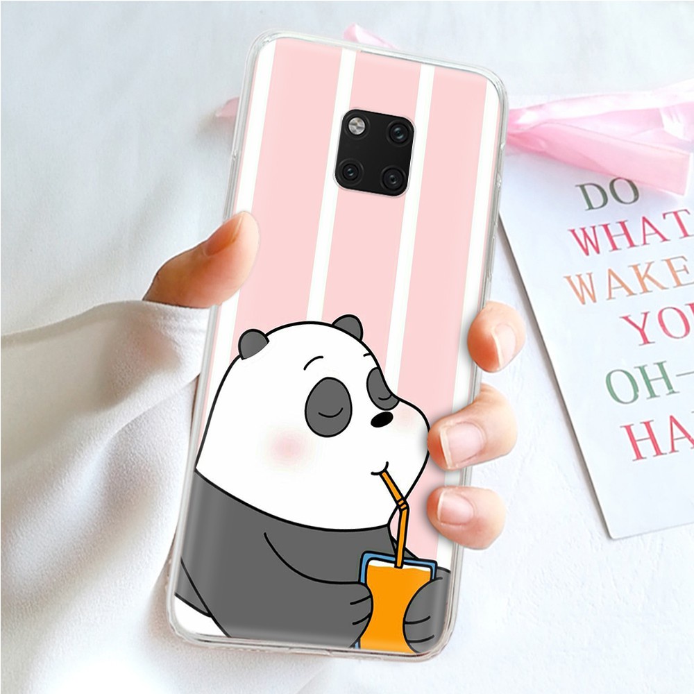 Ốp Điện Thoại Trong Suốt Hình We Bare Bear Ty141 Cho Asus Zenfone 4 Selfie 3s Pro 3 Zoom Max Plus Pegasus 4s