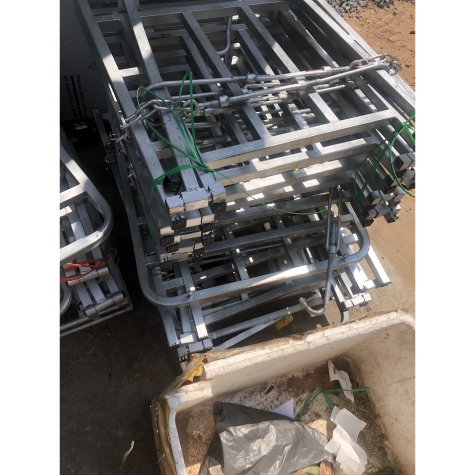 BAGA CHỞ HÀNG ĐA NĂNG 52 x 68cm SẮT DẦY K SÉT  baga nhỏ không mở nắp