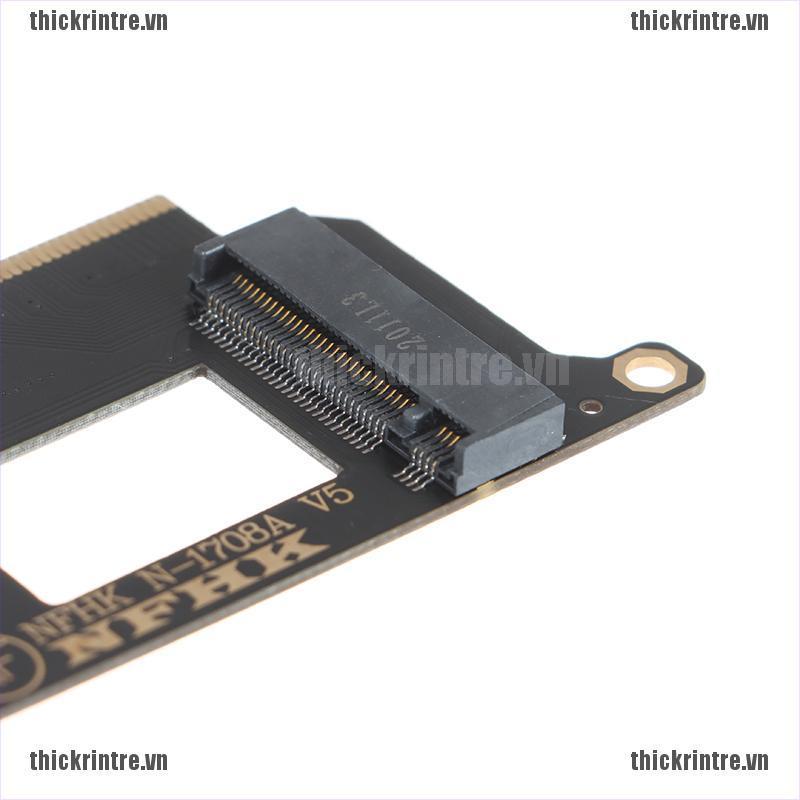 <Hot~new>NVMe M.2 NGFF SSD for 2016-2017 13" MacBook Pro A1708 Adapter card