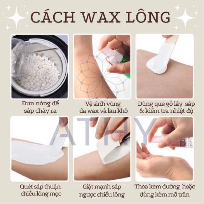 Sáp wax lông  dạng hạt Bead Extra Flim Wax