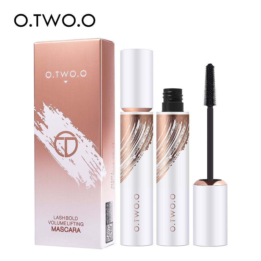 Mascara O.TWO.O sợi lụa 4D làm dài mi không thấm nước lâu trôi 47g