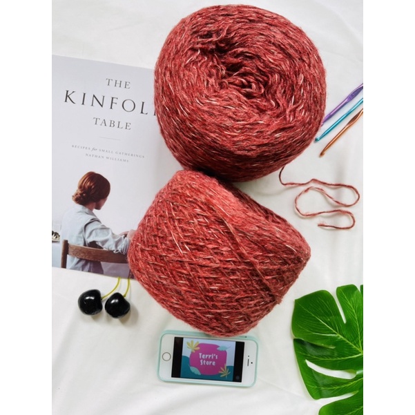 Len Mohair - Cỡ sợi ~ 1.5mm - Len sợi Thu Đông