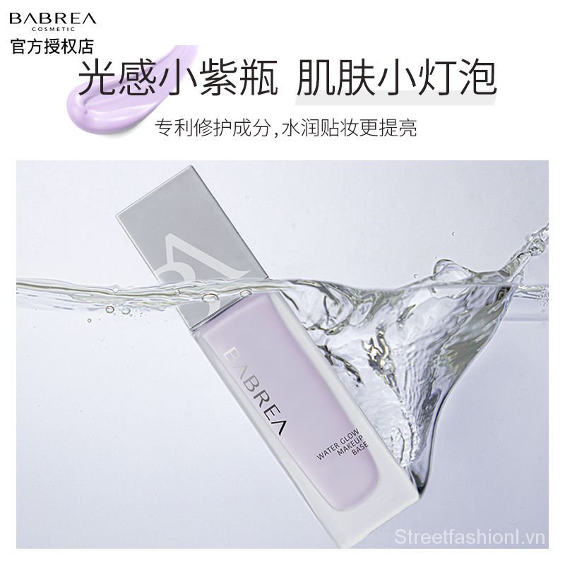 Kem lót trang điểm BABREA dưỡng ẩm kiềm dầu làm sáng da che phủ lỗ chân lông chính hãng | BigBuy360 - bigbuy360.vn