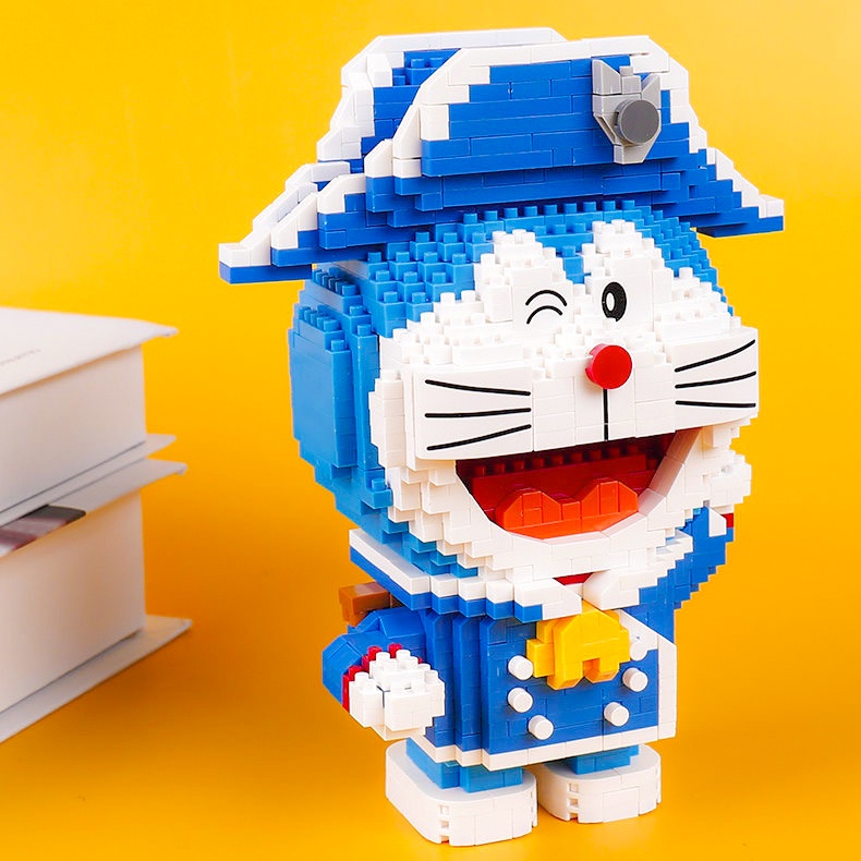 Đồ chơi lắp ráp doraemon cao cấp mini giá rẻ cho bé, đồ chơi lắp ghép mô hình cho trẻ em BOBIKIDS LG08