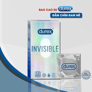Bộ 1 Bao Cao Su Durex FETHERLITE (12 Bao/Hộp) + 1 BCS Durex INVISIBLE (10 Bao/Hộp)